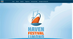 Desktop Screenshot of havenfestivalijmuiden.nl